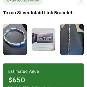 Taxco 99% Silver Geometric Bracelet